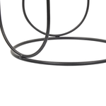 Kerzenständer PANAY Metall 25 cm Schwarz