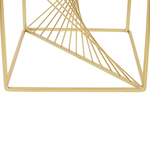 Kerzenständer MINDORO Metall 23 cm Gold