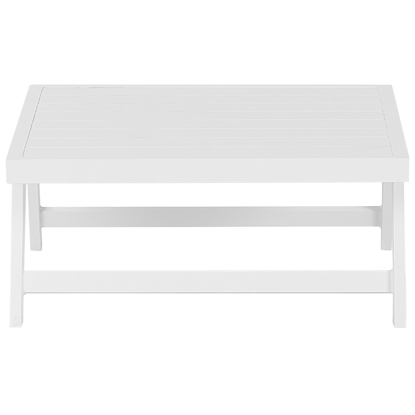 Garten Ecksofa mit Tisch 5-Sitzer COCCORINO Metall Taupe
