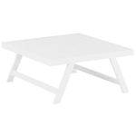 Garten Ecksofa mit Tisch 5-Sitzer COCCORINO Metall Taupe