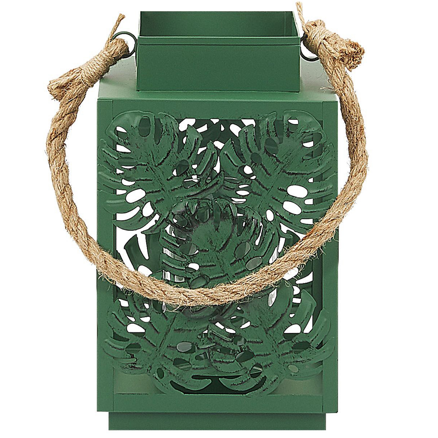 Laterne UNIMAK Metall 25 cm Grün