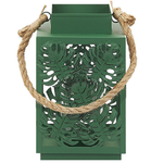 Laterne UNIMAK Metall 25 cm Grün