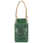 Laterne UNIMAK Metall 25 cm Grün