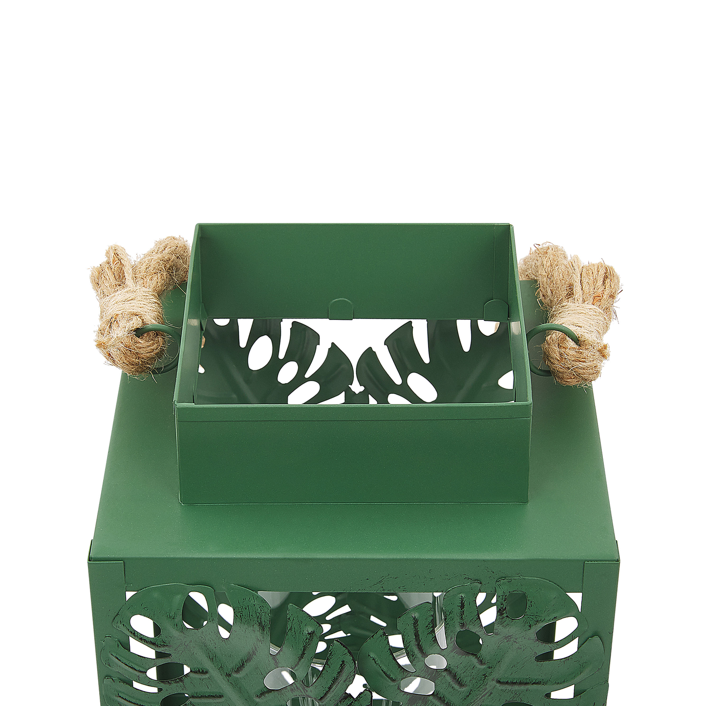 Laterne UNIMAK Metall 25 cm Grün