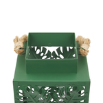 Laterne UNIMAK Metall 25 cm Grün