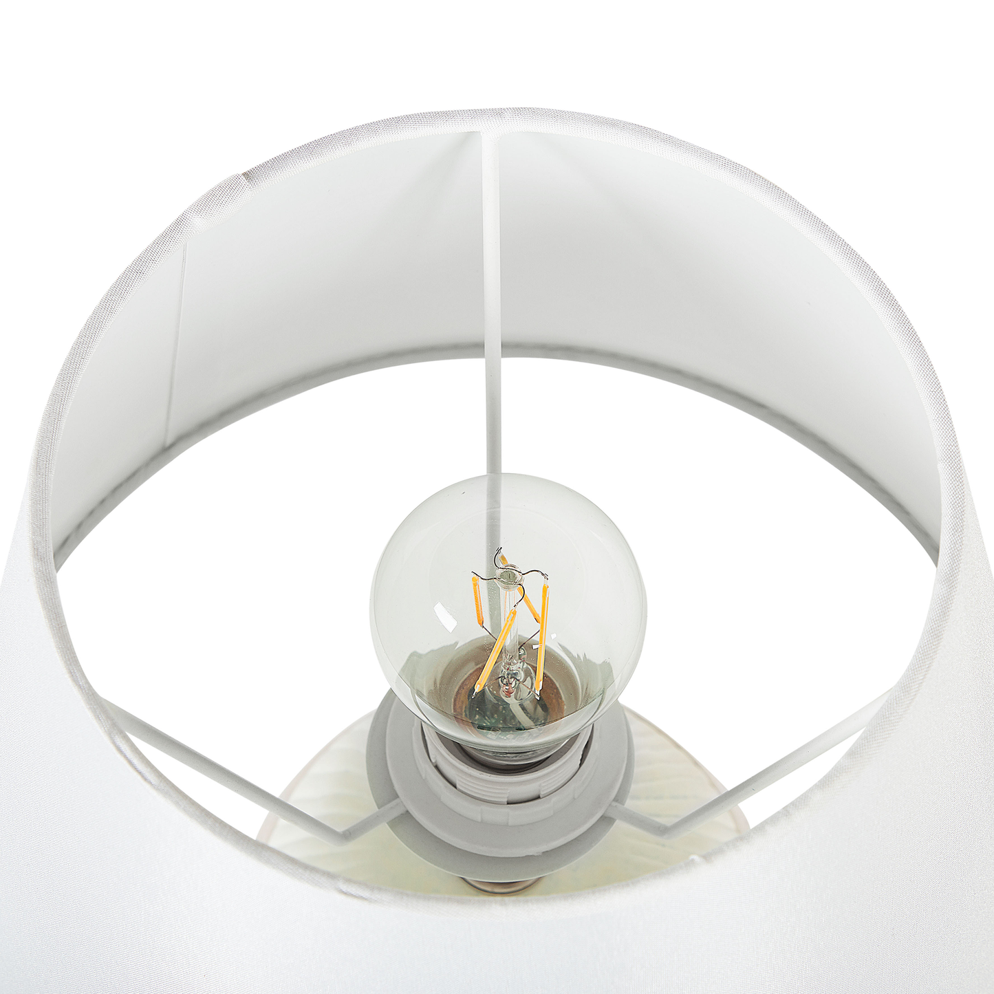 Tischleuchte SADO Keramik Beige