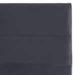 Bett mit Lattenrost Samtstoff BELLOU 180 x 200 cm Dunkelgrau