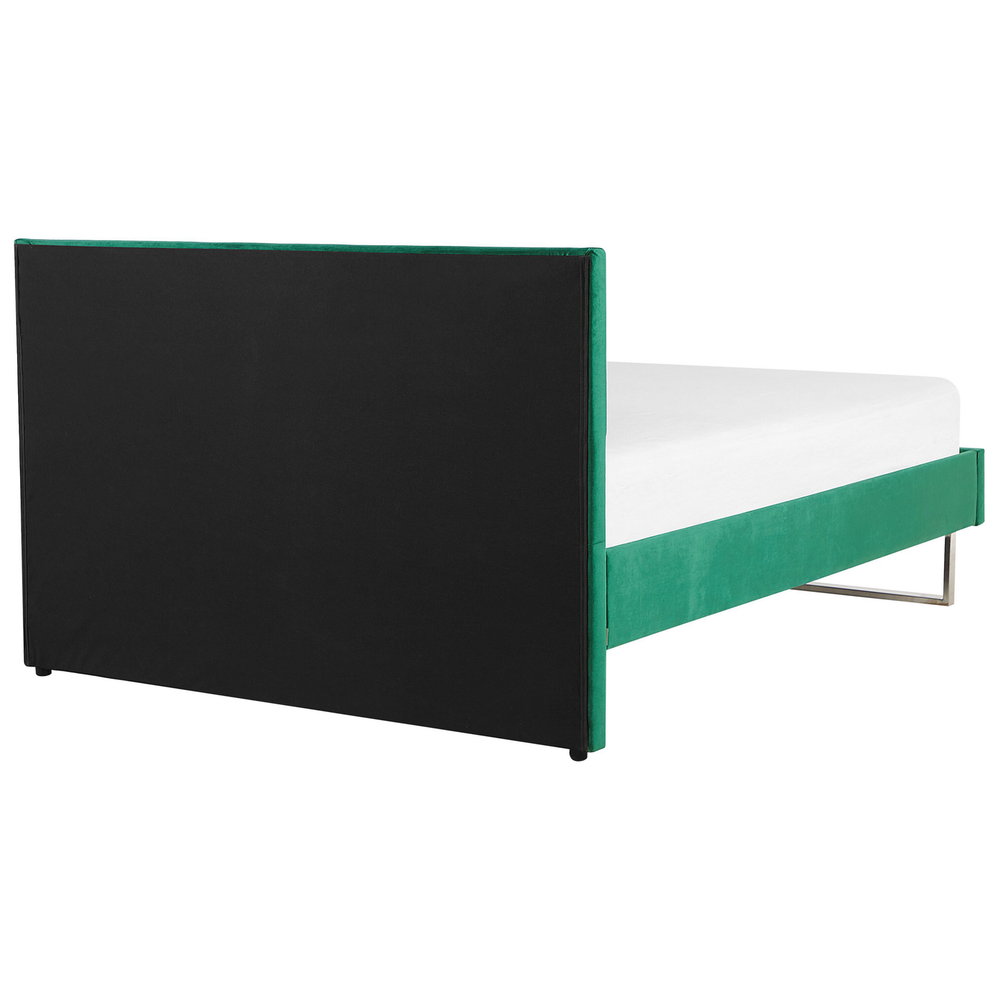 Bett mit Lattenrost Samtstoff BELLOU 180 x 200 cm Grün