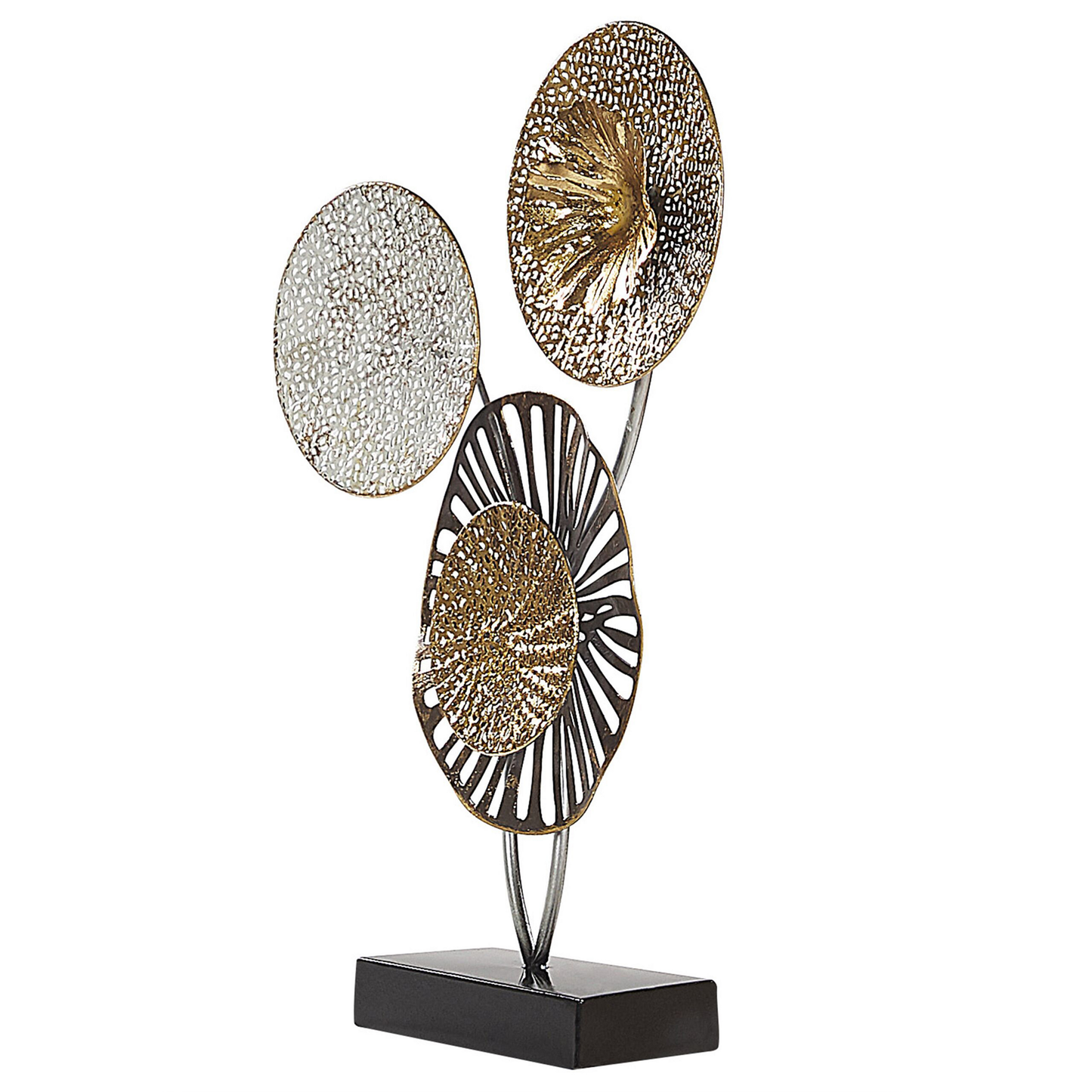 Dekofigur URANIUM Metall Silber