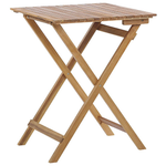 Bistro Set klappbar TERNI Holz Braun