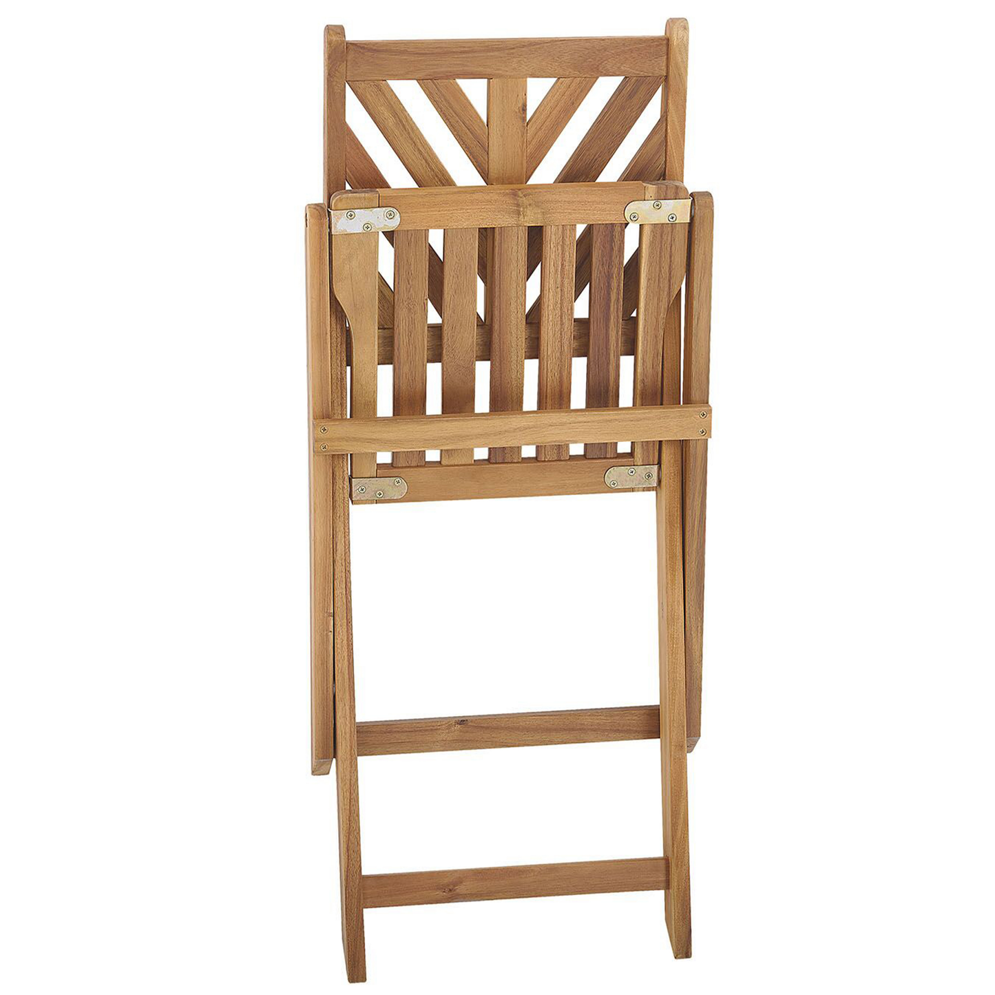 Bistro Set klappbar TERNI Holz Braun