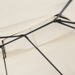 Pavillon COLOS Metall 400 cm 300 cm Beige
