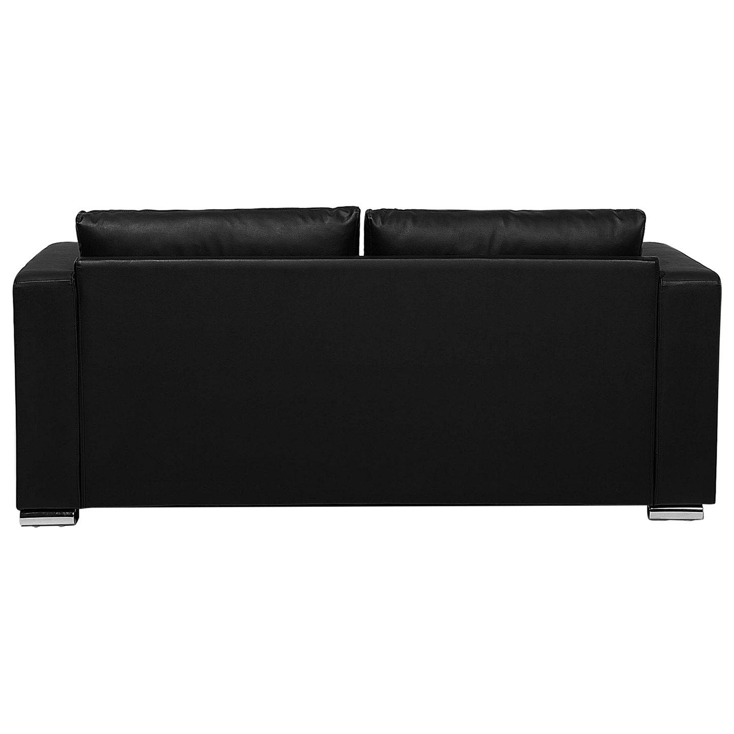 3-Sitzer Sofa Leder schwarz HELSINKI