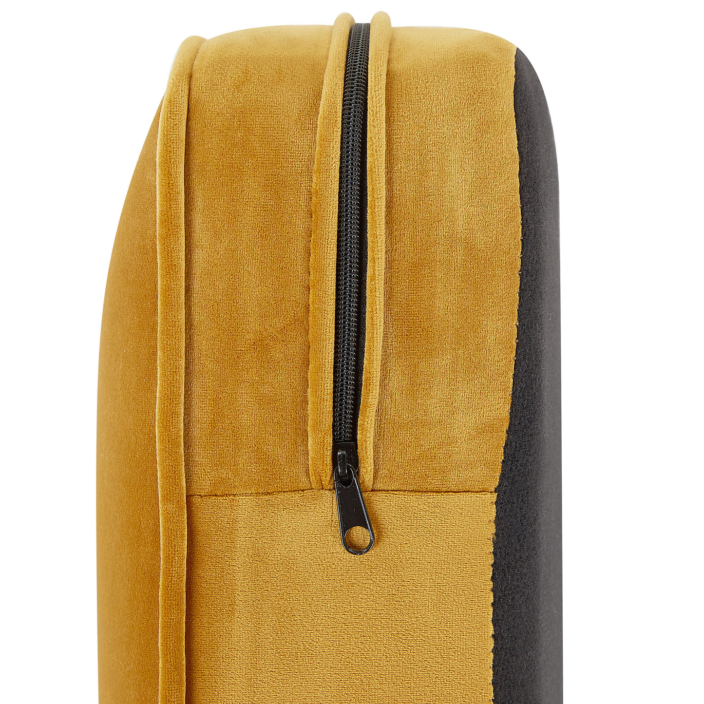 Sessel CHESTERFIELD Samtstoff Senfgelb