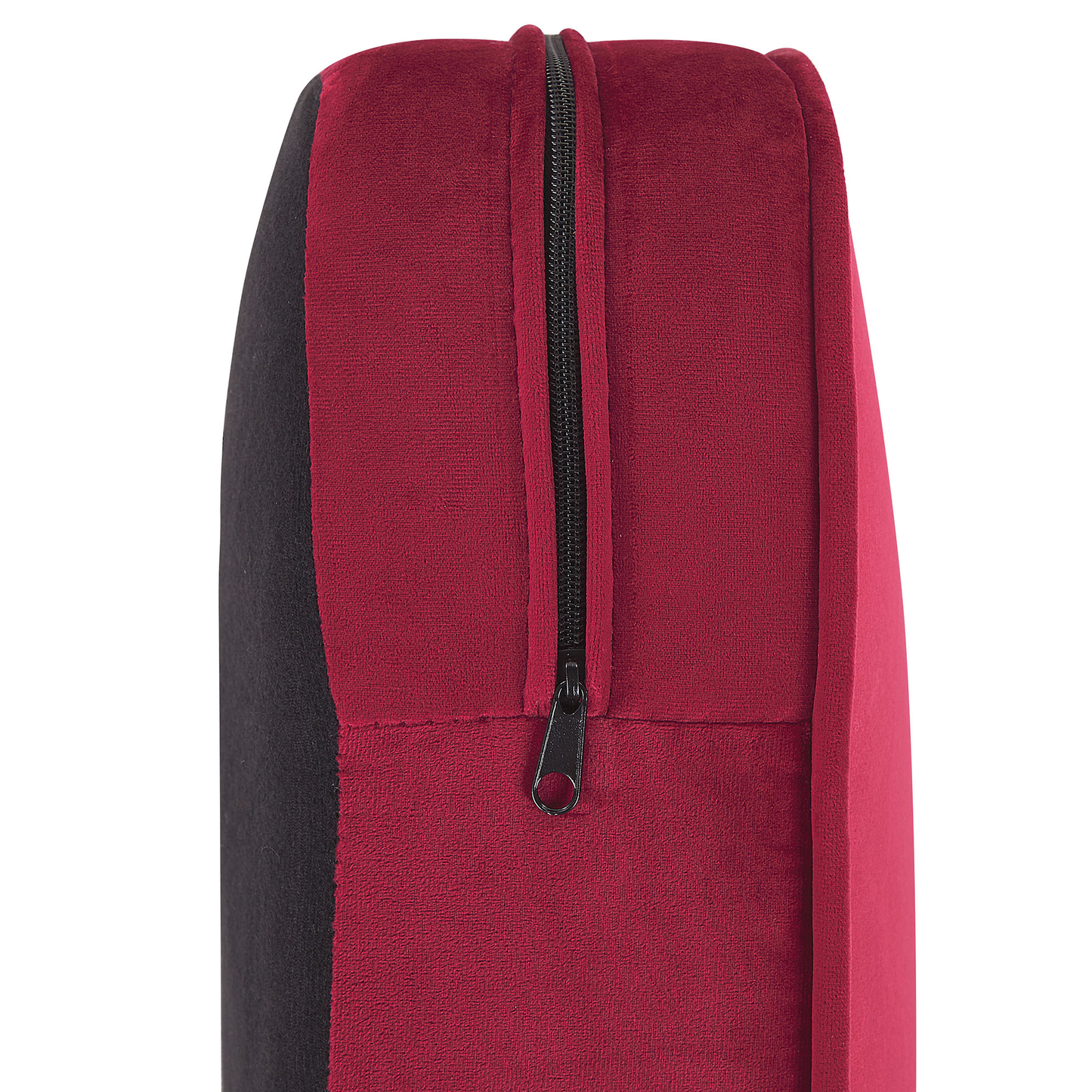 Sessel CHESTERFIELD Samtstoff Dunkelrot