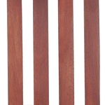 Set mit 2 Stühlen Holz Dunkler Holzfarbton TOSCANA