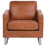 Sessel VIND Kunstleder Goldbraun