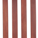 Set mit 6 Stühlen Holz Dunkler Holzfarbton TOSCANA