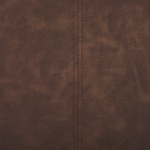 Esszimmerstuhl 2er Set CLAYTON Kunstleder Braun