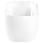 Badewanne freistehend weiss oval 170 x 78 cm SOLARTE