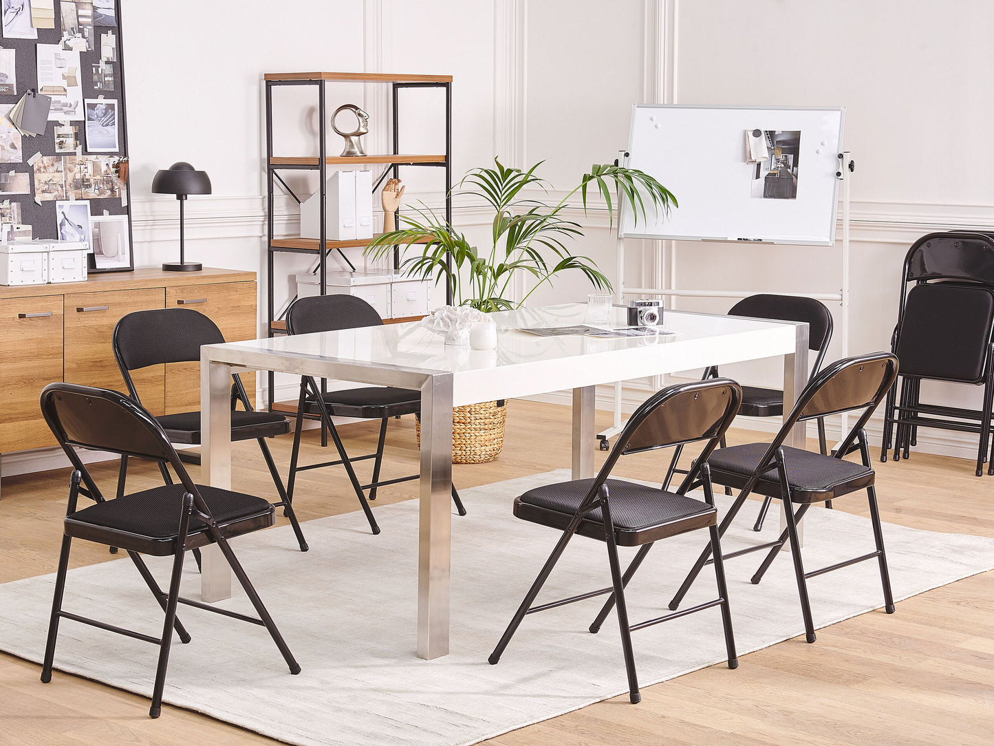 Klappstuhl 4er Set SPARKS Schwarz