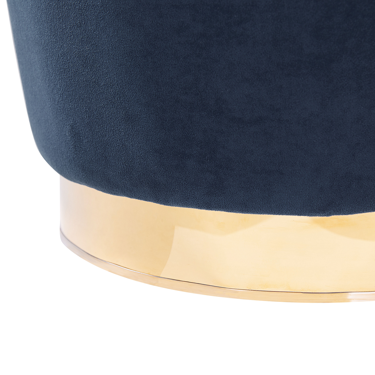 Sessel ALBY Samtstoff Dunkelblau