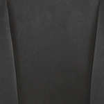 Sessel ALBY Samtstoff Schwarz