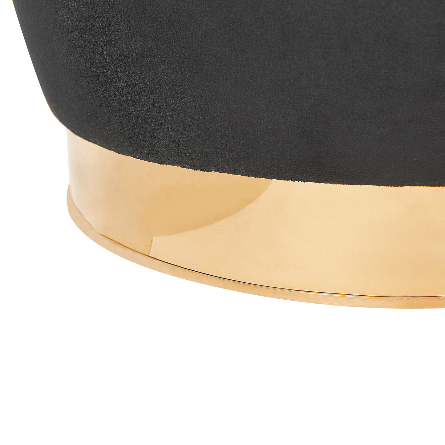 Sessel ALBY Samtstoff Schwarz