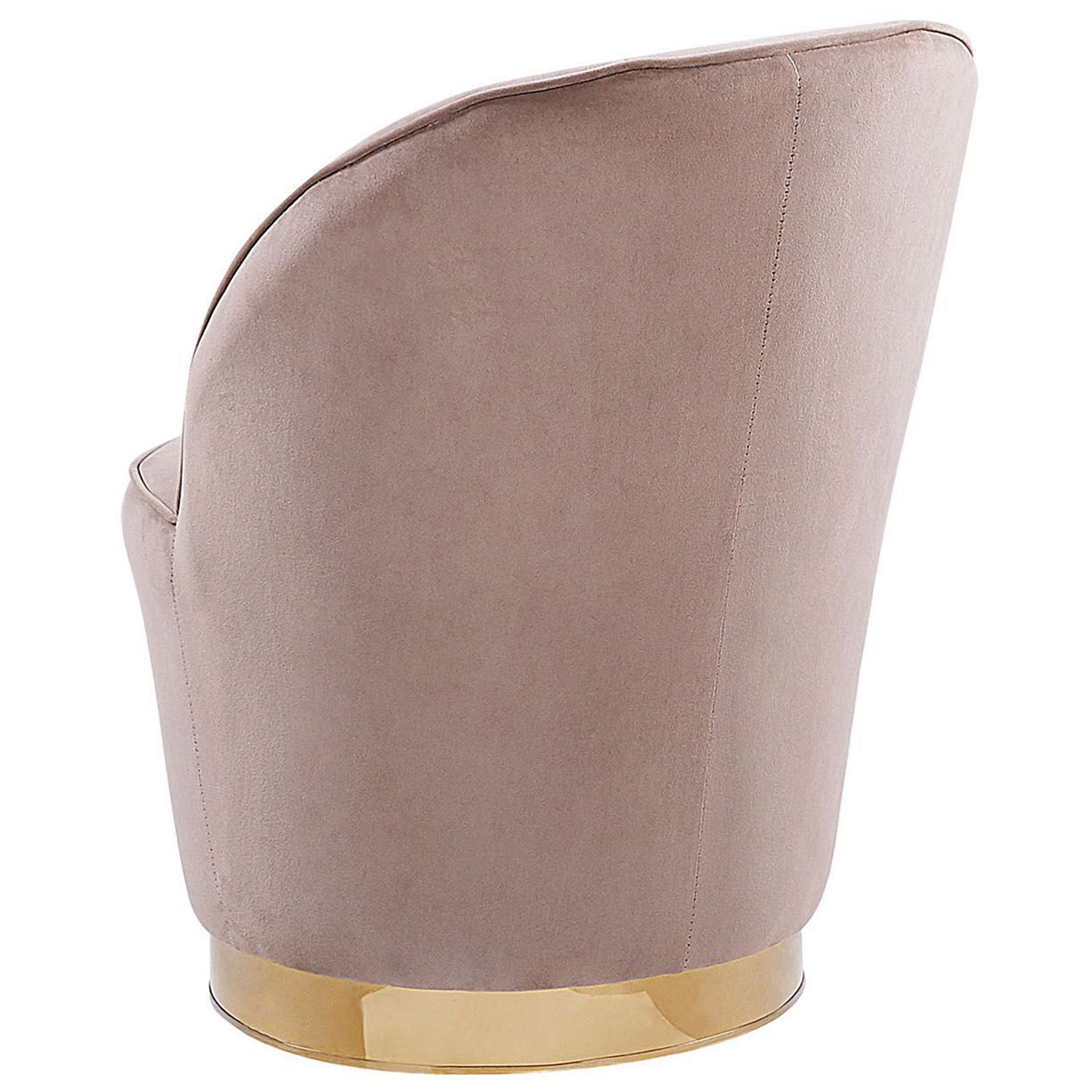 Sessel ALBY Samtstoff Hellbeige