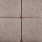 Drehsessel MOLLE mit Fussstütze Samtstoff Beige