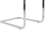 Esszimmerstuhl 2er Set ROCKFORD Samtstoff Grau