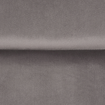 Esszimmerstuhl 2er Set ROCKFORD Samtstoff Grau