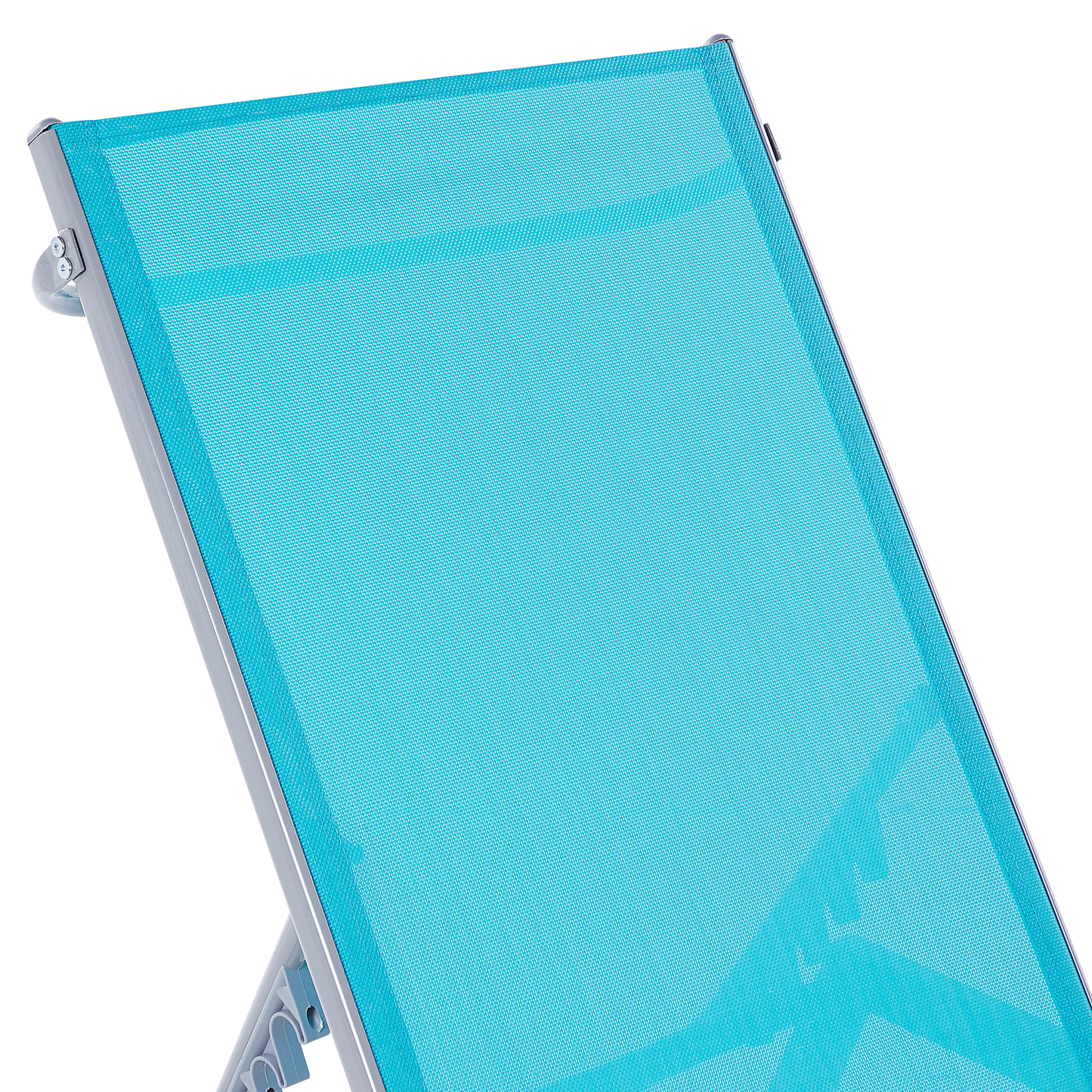 Gartenliege Stahl Textilbespannung blau NOLI