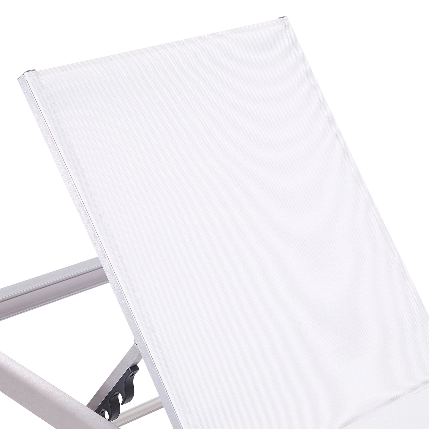Gartenliege Textilbespannung weiss FOSSATO
