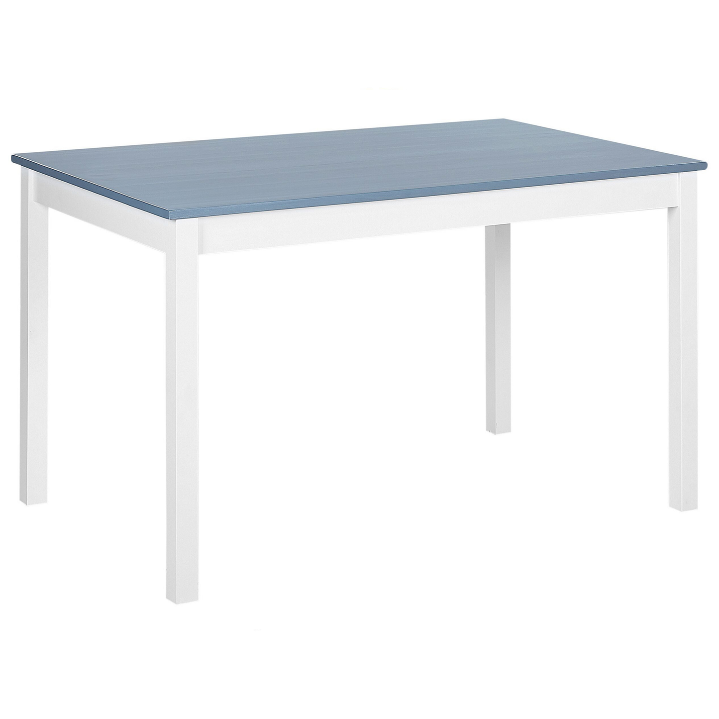 Esszimmer Set MOANA Kiefernholz Weiss 4-Sitzer