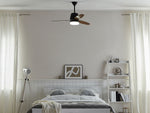 Deckenventilator mit Licht MLAVA mit Fernbedienung Braun