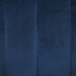 Sessel LACONIA Samtstoff Dunkelblau