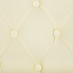 Esszimmerstuhl 2er Set VELVA Stoff Creme