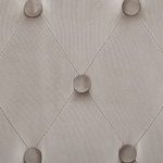 Esszimmerstuhl 2er Set Samtstoff Grau VELVA