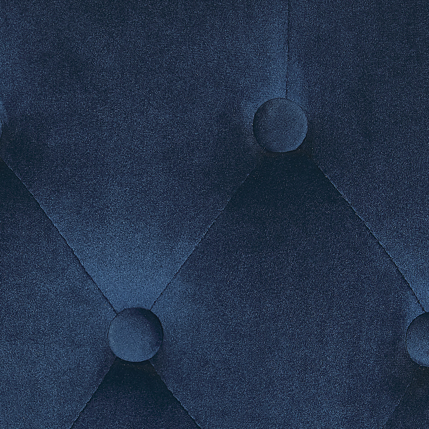 Esszimmerstuhl 2er Set Samtstoff Dunkelblau VELVA