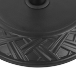 Sonnenschirmfuss CAPACI Schwarz Rund 21 kg