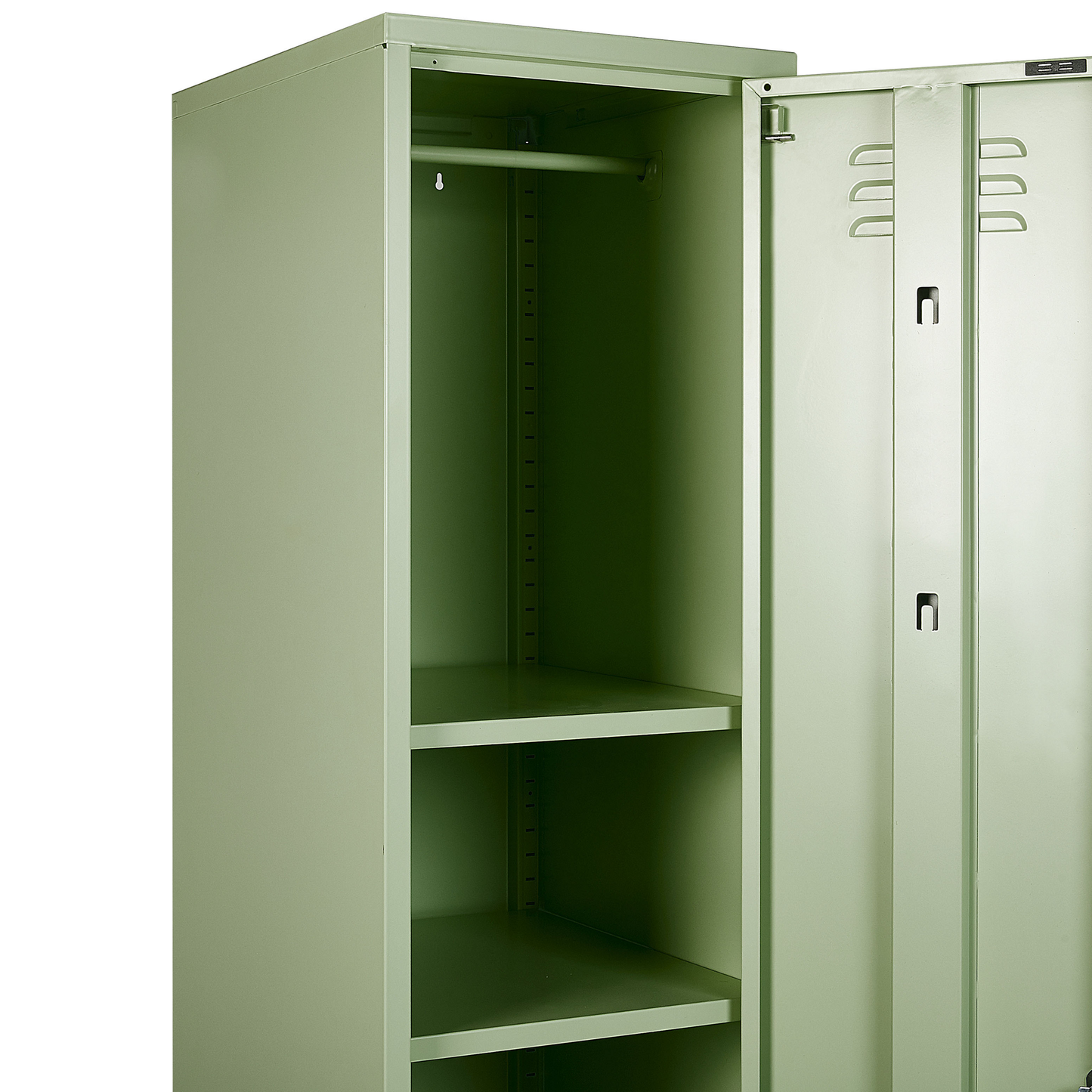 Büroschrank FROME Metall Hellgrün