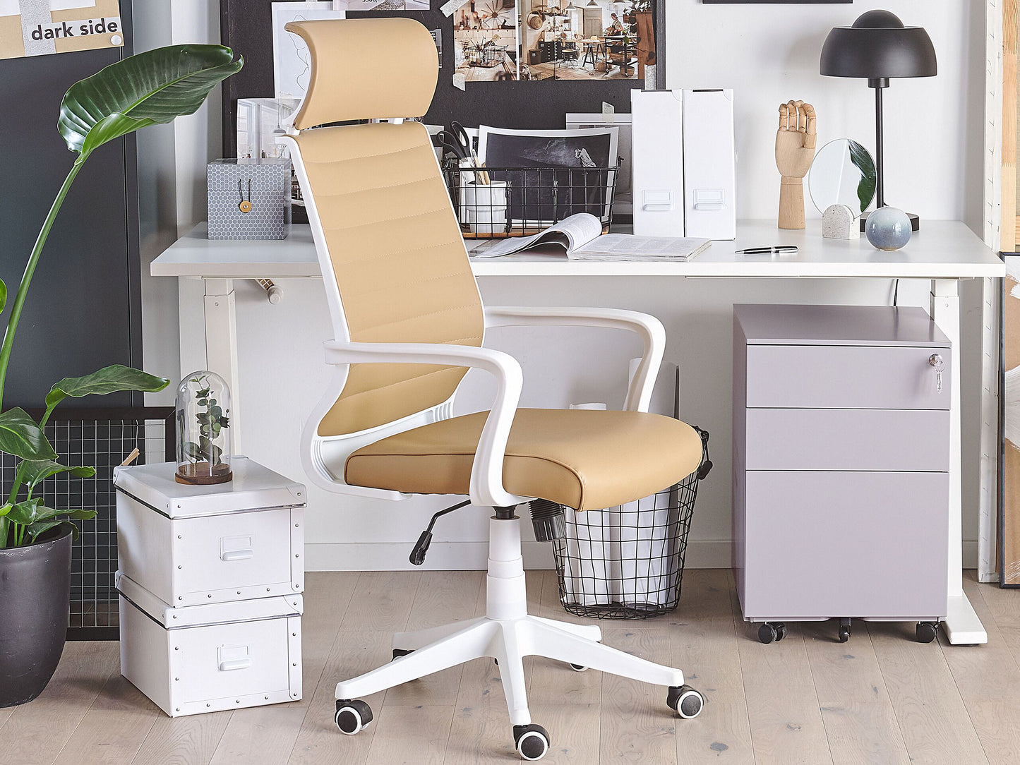 Büroschrank CAMI Metall Hellgrau