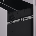 Büroschrank CAMI Metall Hellgrau