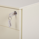 Büroschrank CAMI Metall Hellbeige