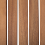 Lounge Set mit Tisch 4-Sitzer BERMUDA Akazienholz Braun
