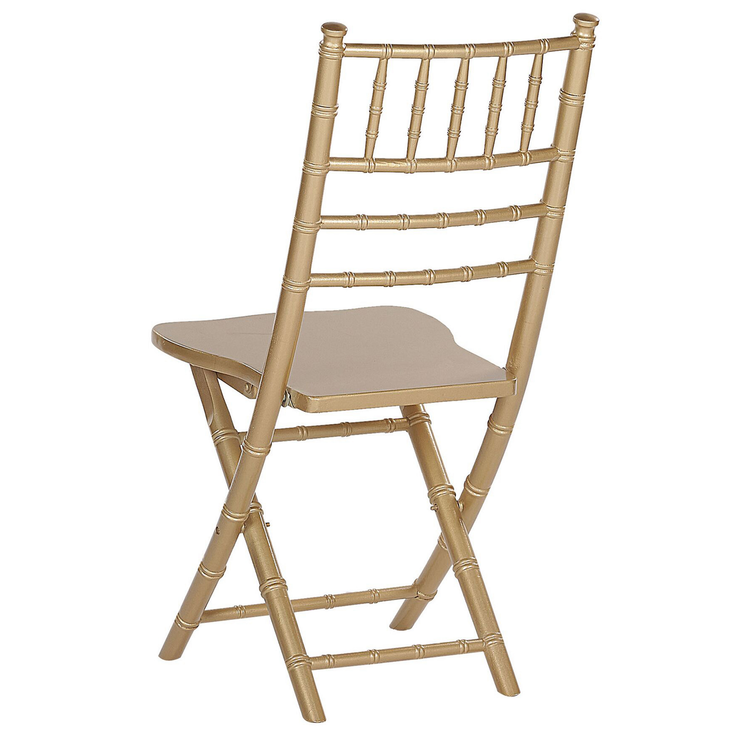 Esszimmerstuhl 4er Set klappbar MACHIAS Buchenholz Gold