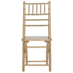 Esszimmerstuhl 4er Set klappbar MACHIAS Buchenholz Gold