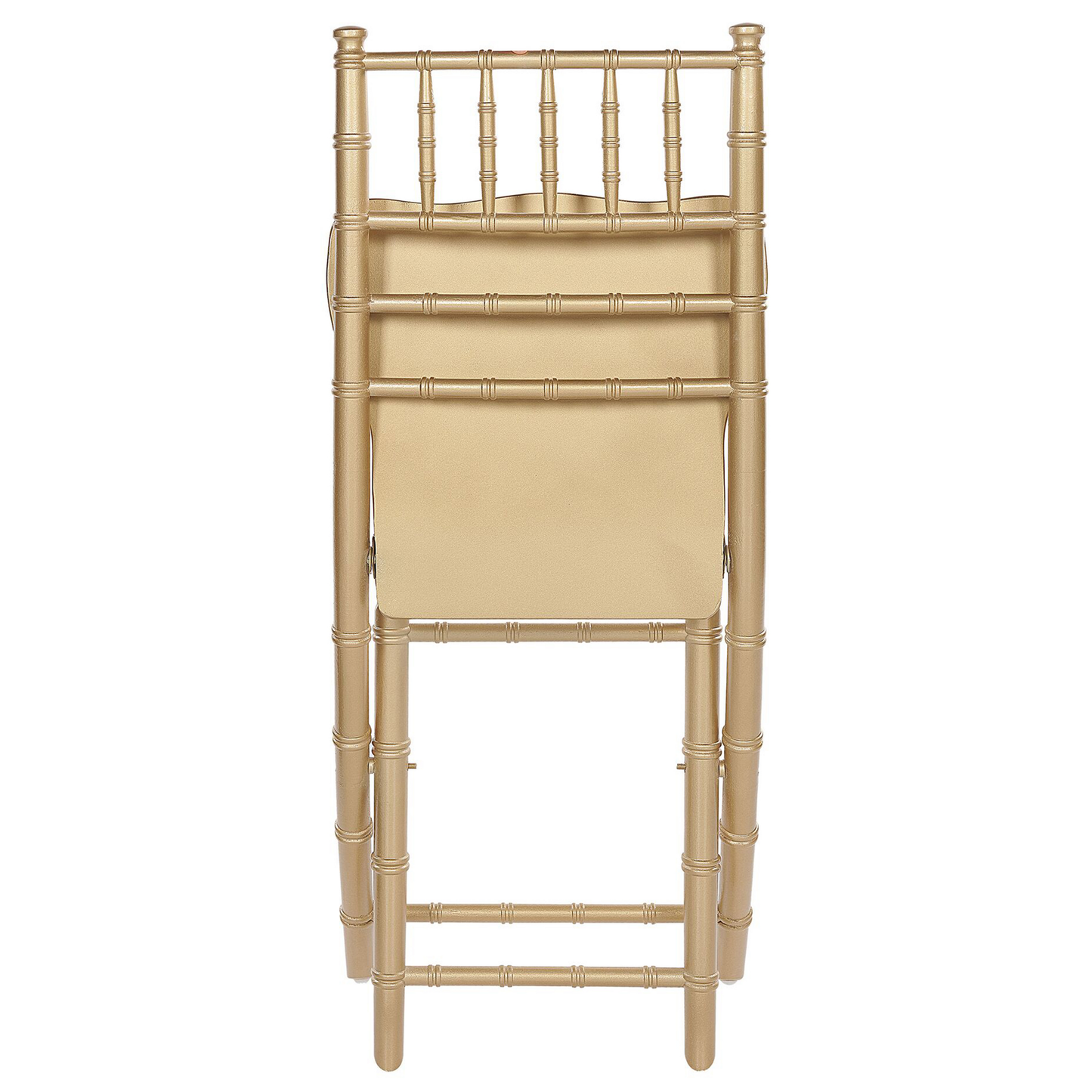 Esszimmerstuhl 4er Set klappbar MACHIAS Buchenholz Gold