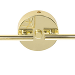 Strahler 4-flammig CHENAB verstellbar Metall Gold